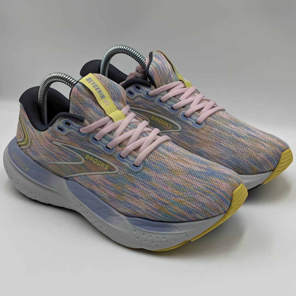 Brooks Glycerin 21 Thistledown Ebony Corsage Womens 9 Medium B (UK 7) Shoes